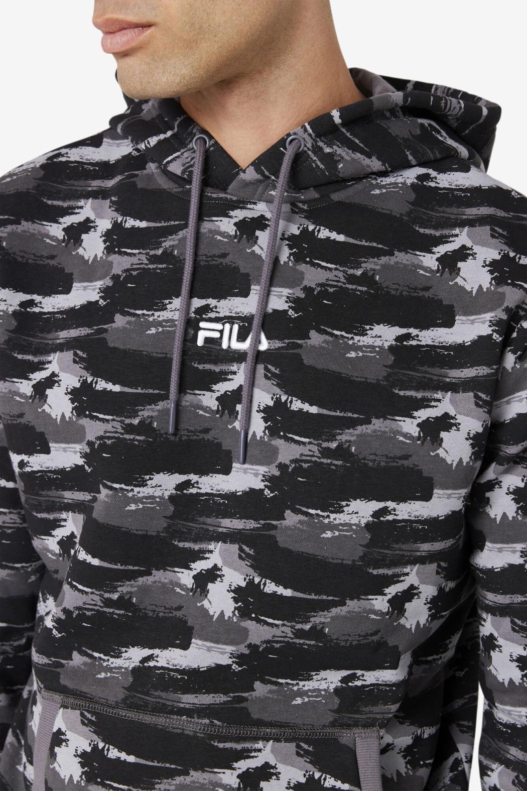 FILA Seneca Hoodie 079 THUNDERSTORM CAMO | Men Sweatshirts &amp; Hoodies