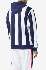 FILA Soni Hoodie 100 WHITE / FILA RED / WHITE | Men Sweatshirts &amp; Hoodies