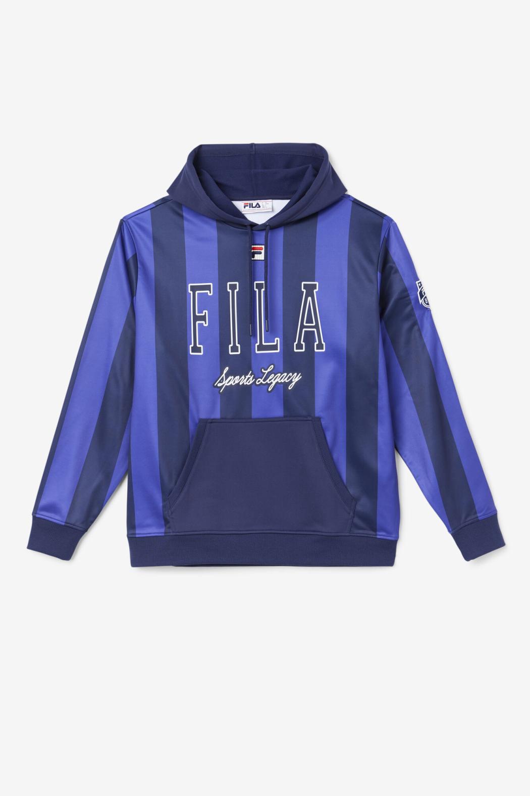 FILA Soni Hoodie 514 LIBERTY / FILA NAVY / WHITE | Men Sweatshirts &amp; Hoodies