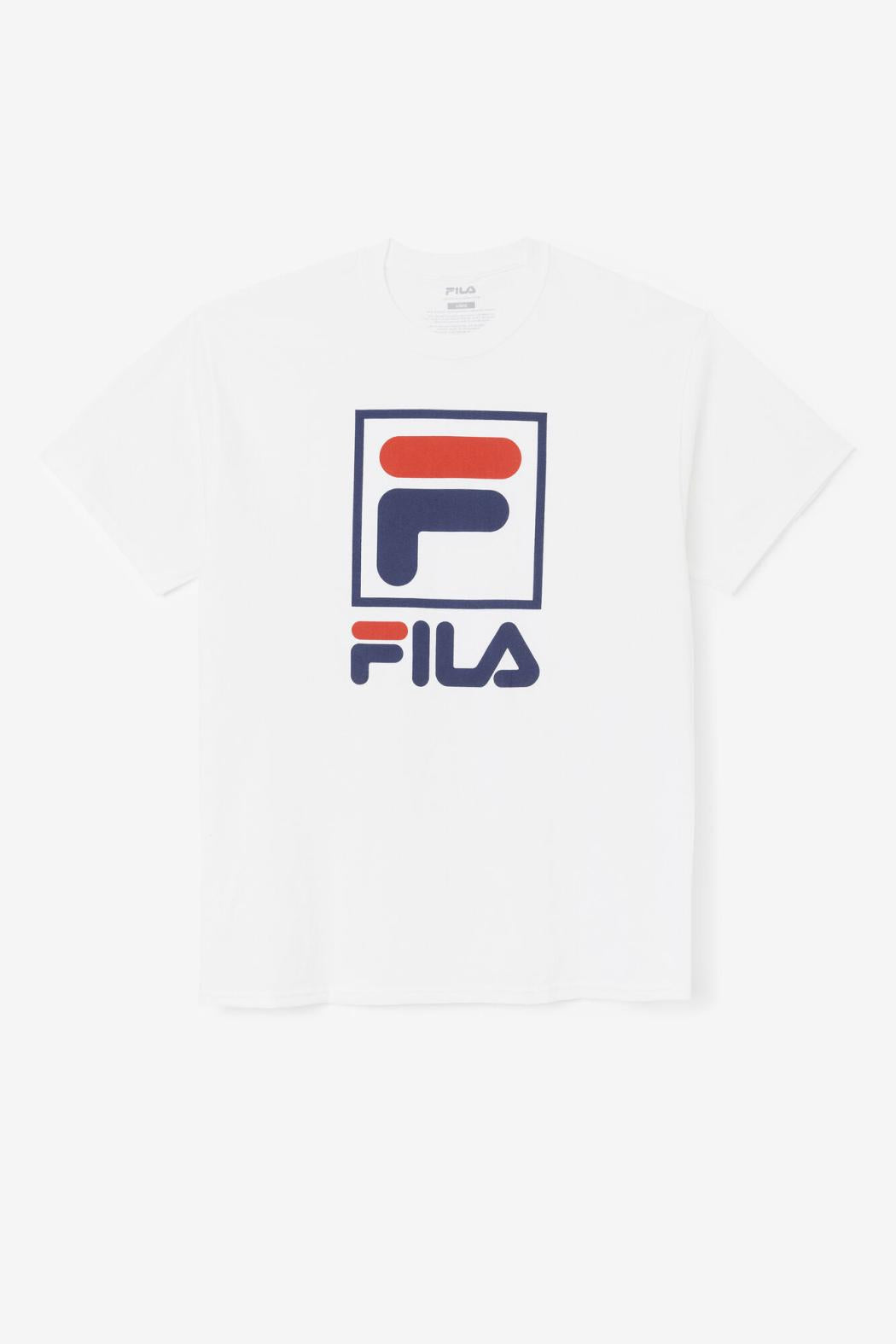 FILA Stacked Tee Shirt | Men Tops