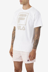 FILA Stacked Tee Shirt | Men Tops