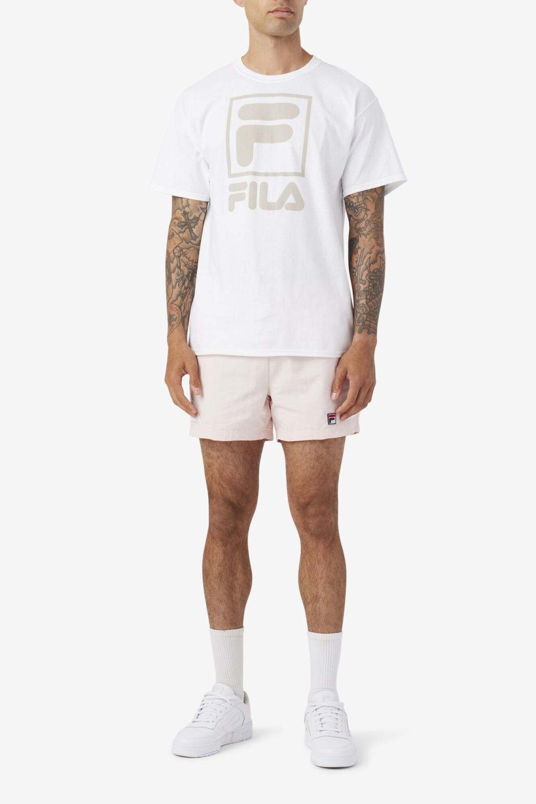 FILA Stacked Tee Shirt | Men Tops