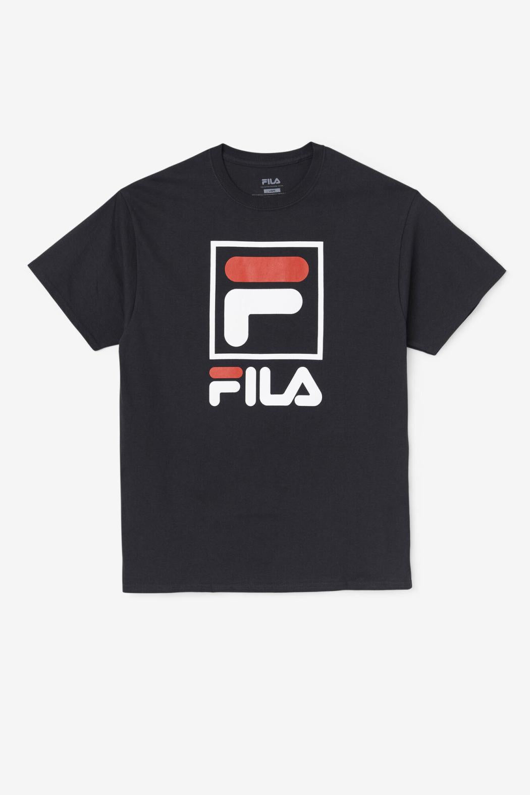 FILA Stacked Tee Shirt | Men Tops