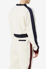 FILA Tabitha Crewneck 300 TOFU / PEACOAT / TAWNY PORT | Women Sweatsuits &amp; Tracksuits