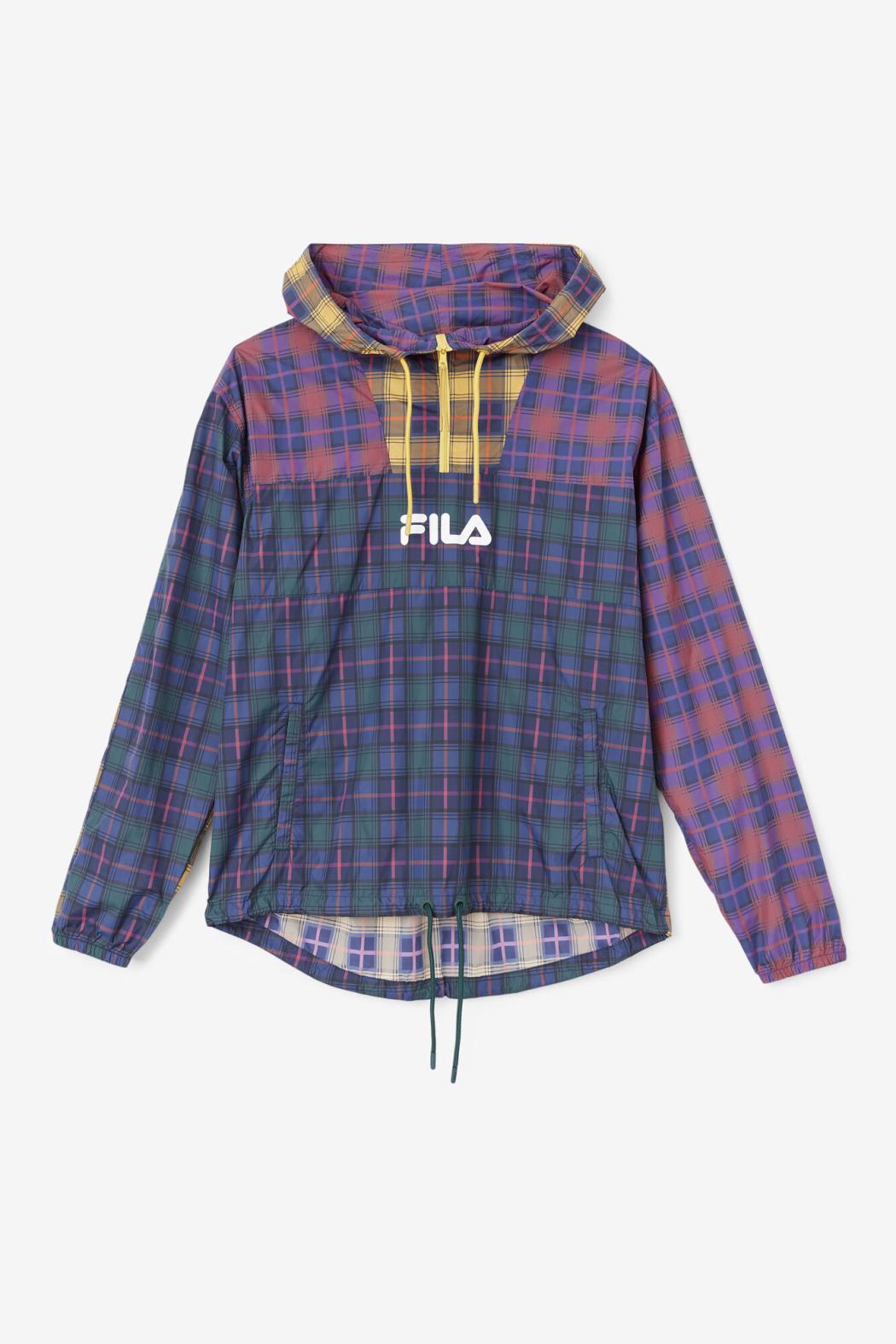 FILA Tej Windjacket 990 JUNE BUG / RHUBARB / SAFFRON / PEACOAT | Men Sweaters &amp; Outerwear