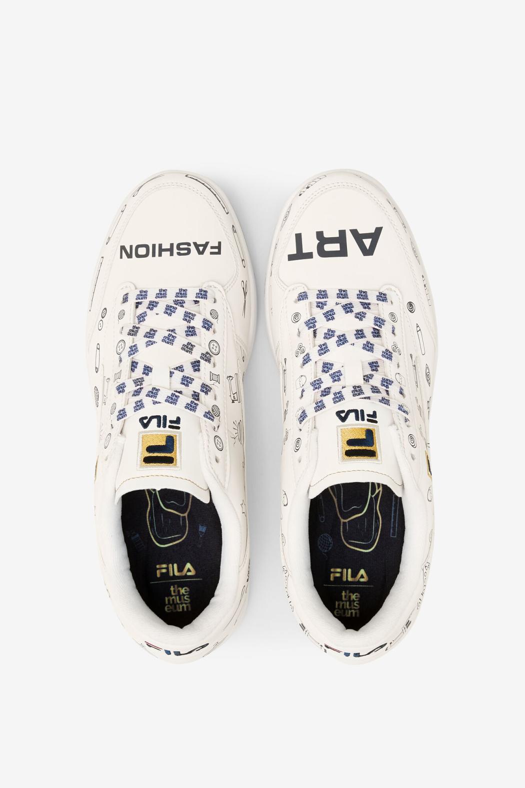 FILA Tennis 88 X The Museum 027 JET STREAM / DARK GREY / BLACK | Men Sneakers &amp; Lifestyle