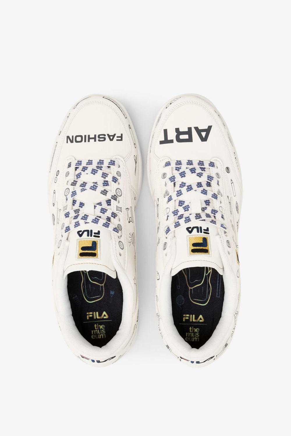 FILA Tennis 88 X The Museum 027 JET STREAM / DARK GREY / BLACK | Men Sneakers &amp; Lifestyle