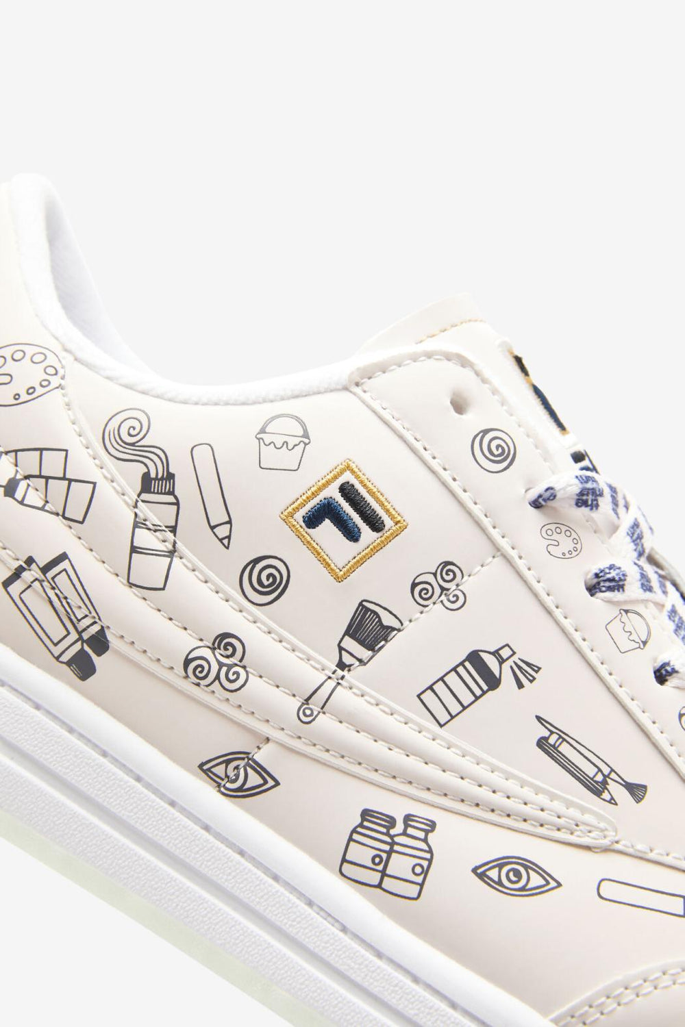 FILA Tennis 88 X The Museum 027 JET STREAM / DARK GREY / BLACK | Men Sneakers &amp; Lifestyle