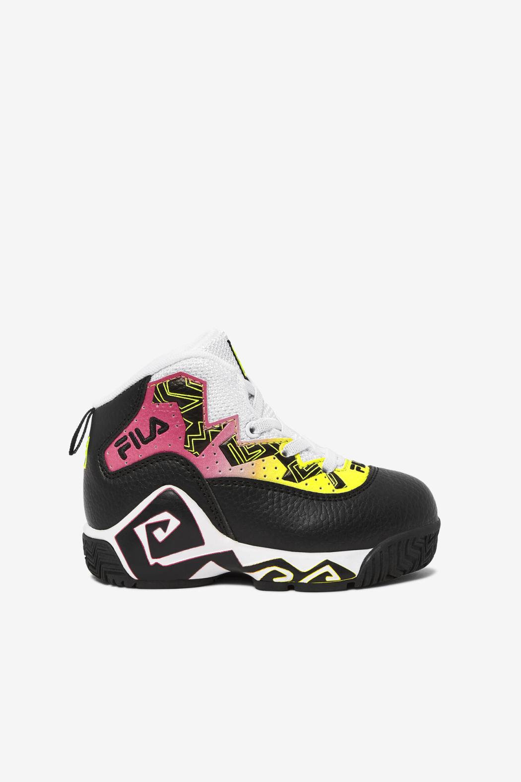 FILA Toddler's Mb 016 BLACK / SAFETY YELLOW / WHITE | Kids Babies &amp; Toddlers (1-10)
