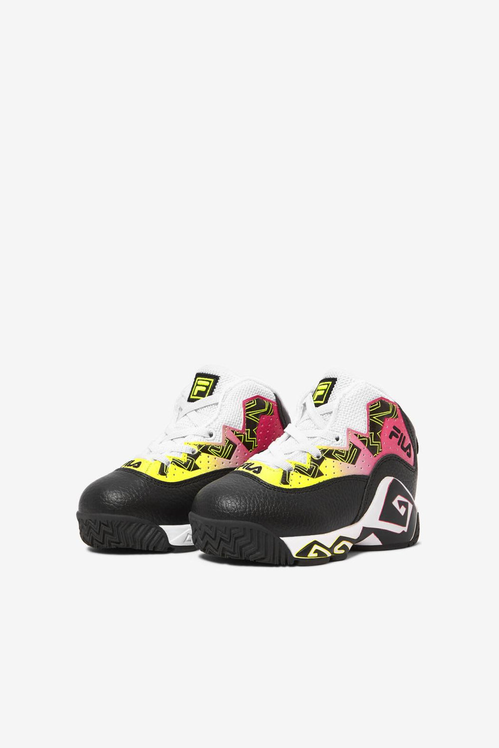 FILA Toddler's Mb 016 BLACK / SAFETY YELLOW / WHITE | Kids Babies &amp; Toddlers (1-10)
