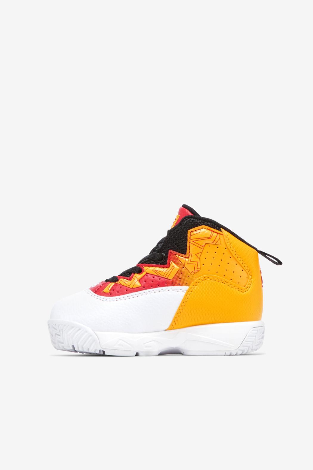 FILA Toddler's MB 123 WHITE / GOLD FUSION / FILA RED | Kids Babies &amp; Toddlers (1-10)