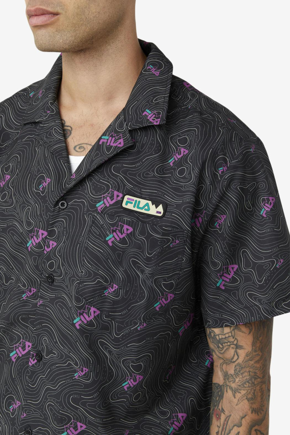 FILA Topo Caban Shirt | Men Tops