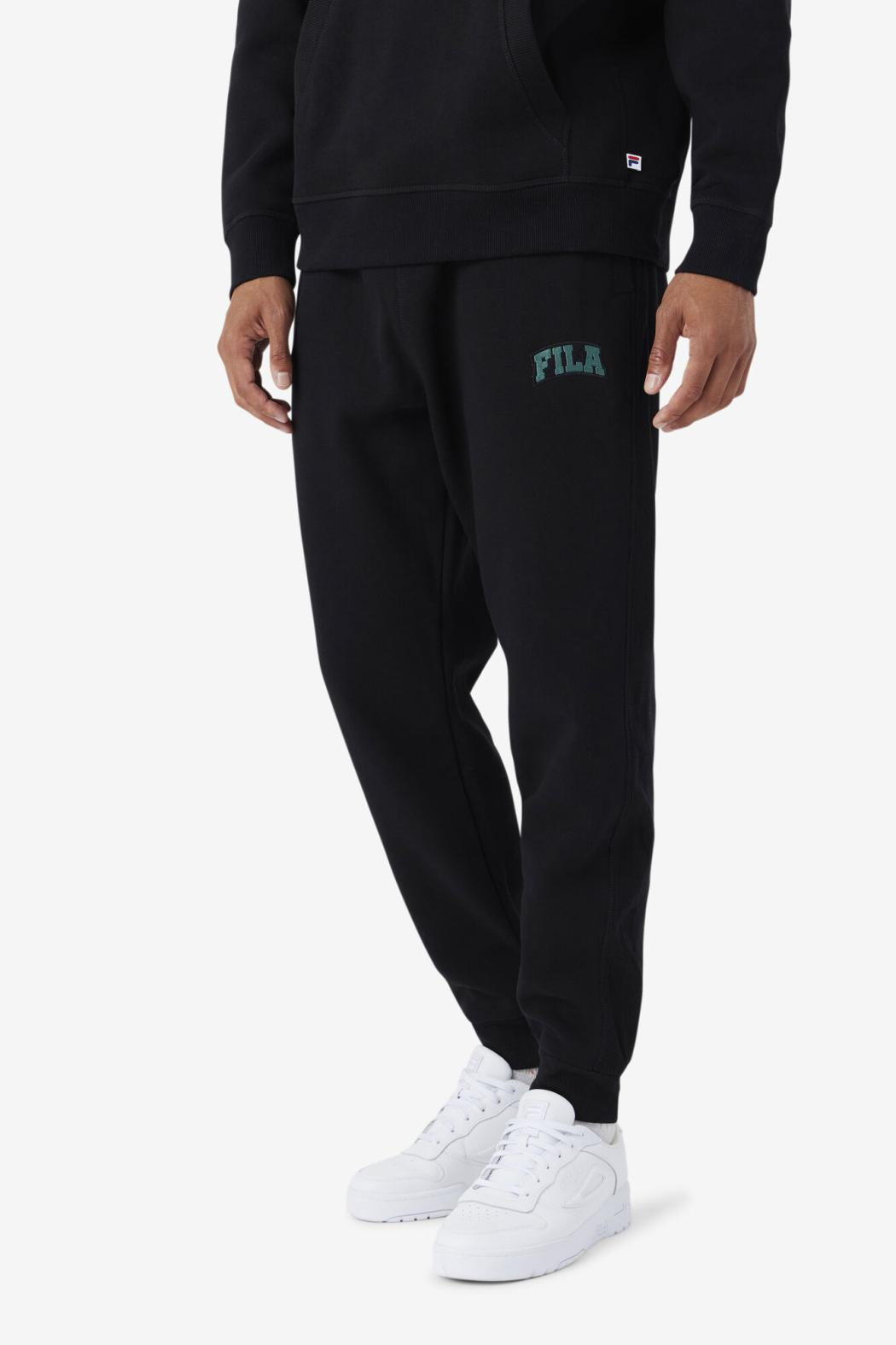 FILA Trent Jogger 001 BLACK / BLUE SPRUCE | Men Pants &amp; Shorts