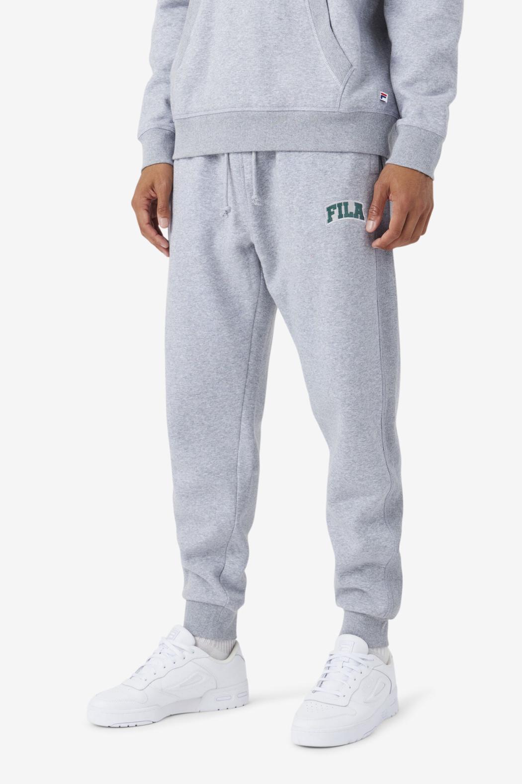 FILA Trent Jogger 064 LIGHT GREY MARL / BLUE SPRUCE | Men Pants &amp; Shorts