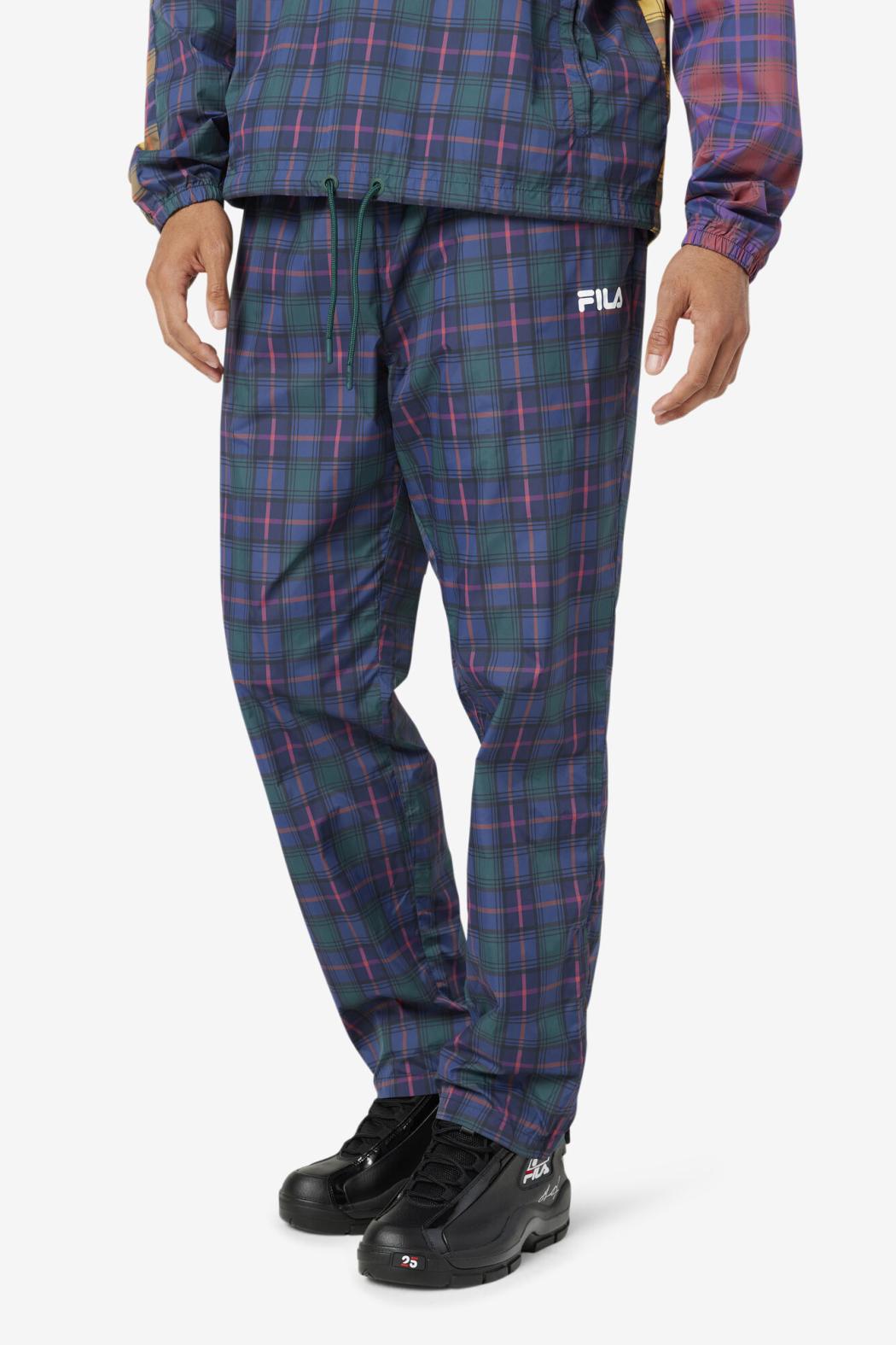 FILA Tyah Windpant 990 JUNE BUG / PEACOAT / RHUBARB | Men Pants &amp; Shorts