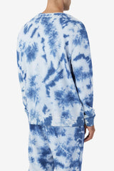 FILA Uplee Crew 436 MAJOLICA BLUE / PUMICE STONE | Women Sweatshirts &amp; Hoodies