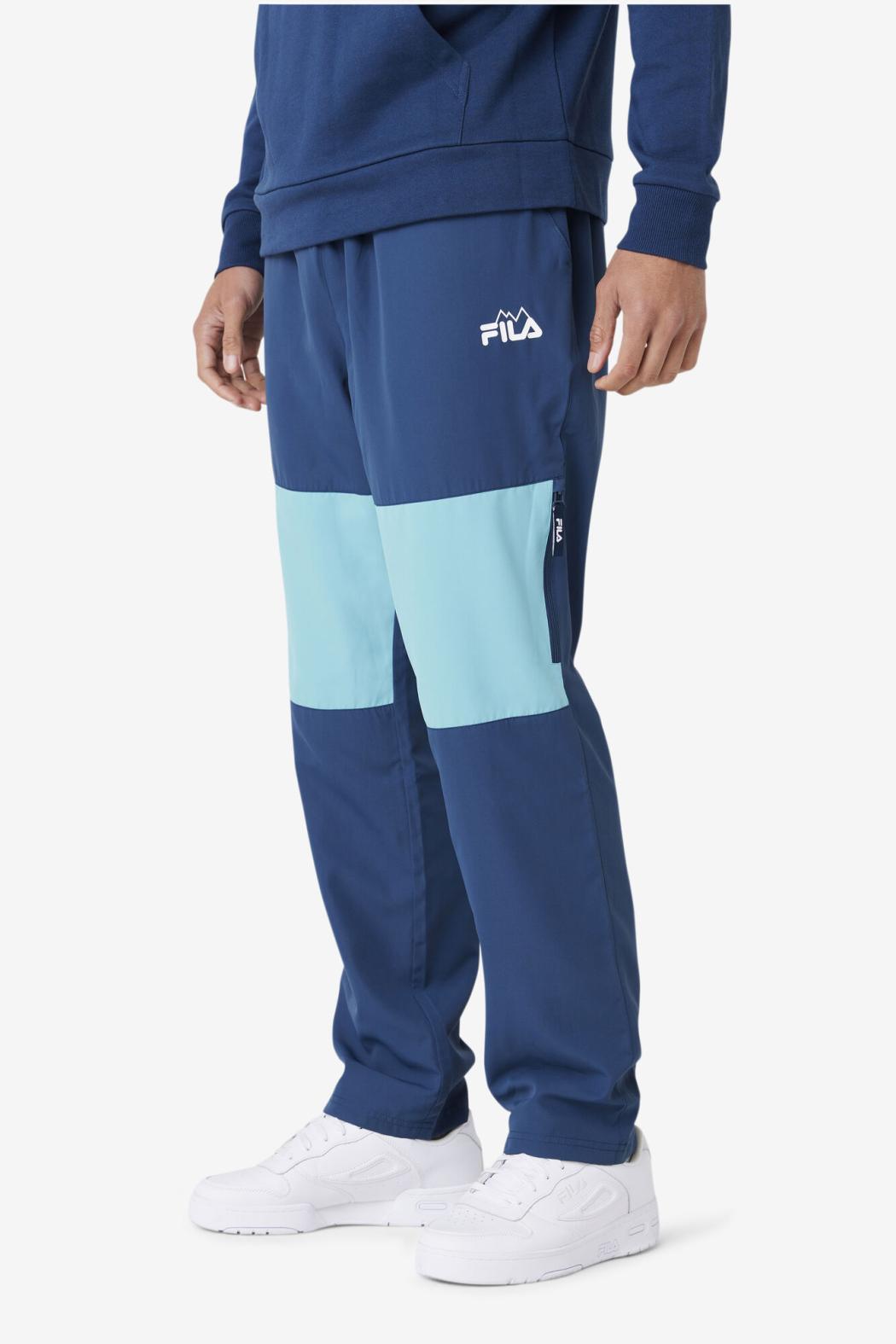 FILA Vinodi Windpant 934 FRENCH NAVY / BAYOU / CHERRY TOMATO | Men Pants &amp; Shorts