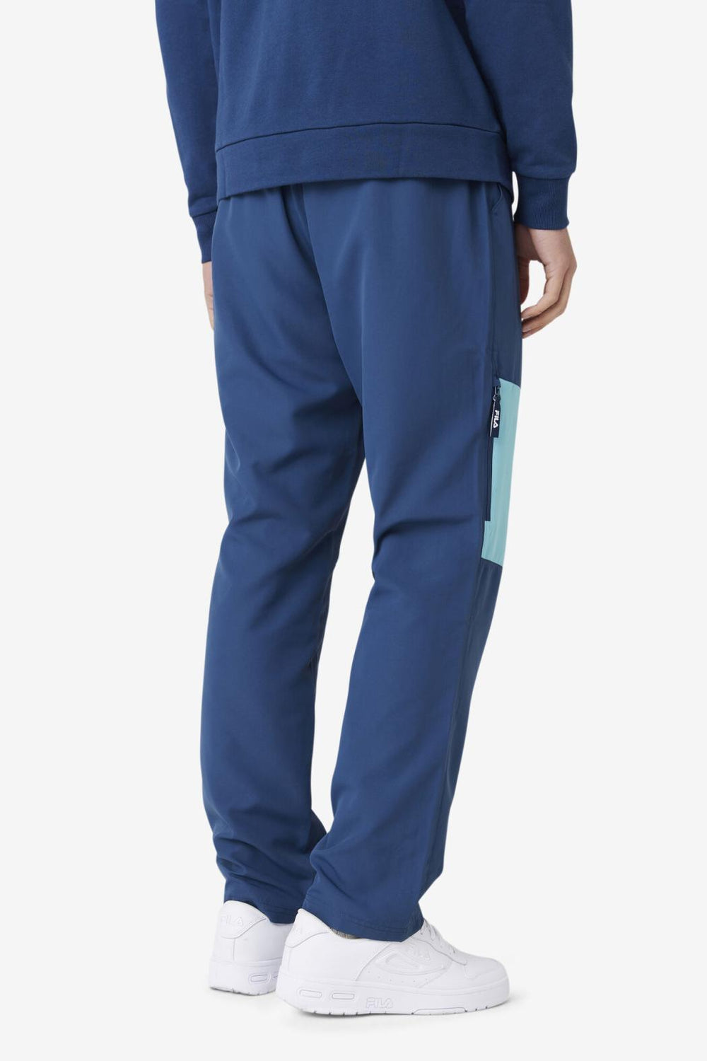 FILA Vinodi Windpant 934 FRENCH NAVY / BAYOU / CHERRY TOMATO | Men Pants &amp; Shorts