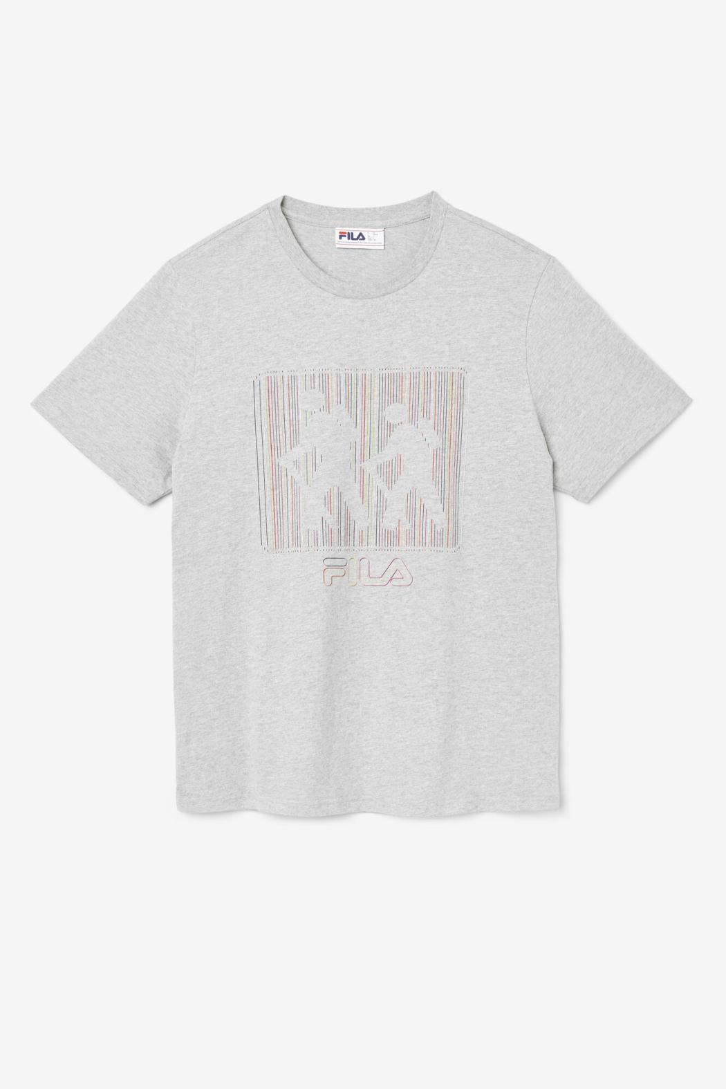 FILA Visuri Tee 027 VARSITY HEATHER GREY | Men Tops