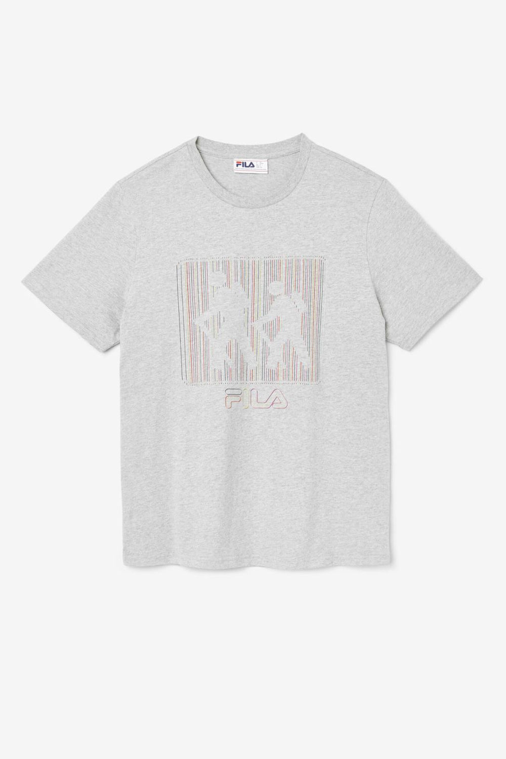 FILA Visuri Tee 027 VARSITY HEATHER GREY | Men Tops