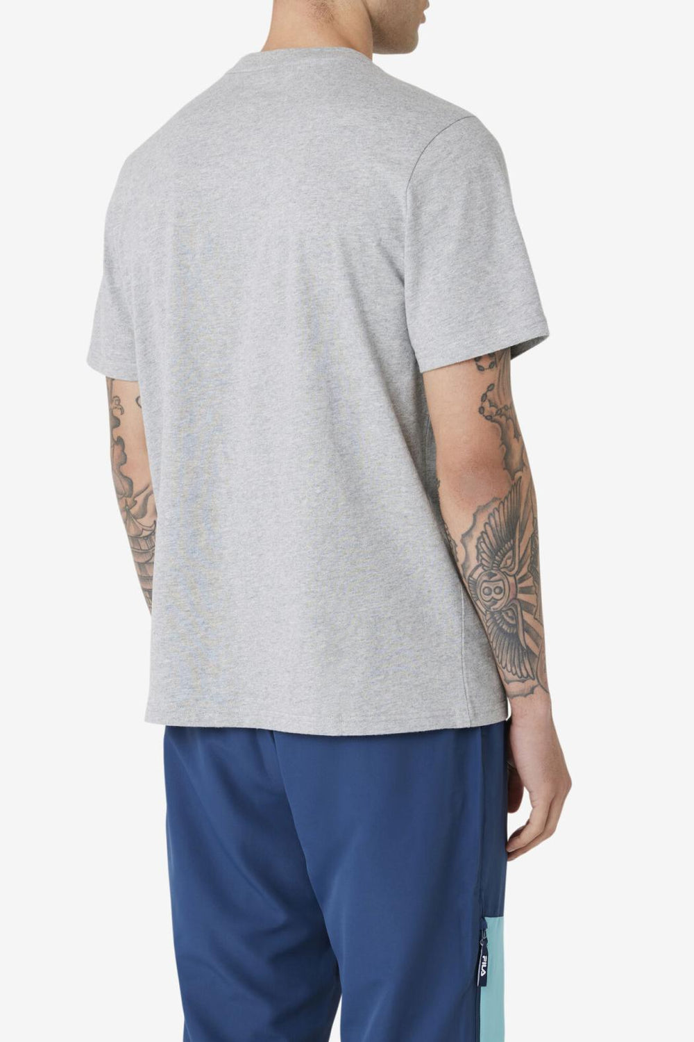 FILA Visuri Tee 027 VARSITY HEATHER GREY | Men Tops