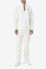 FILA Weston Half Zip 806 EGRET | Men Sweatsuits &amp; Tracksuits