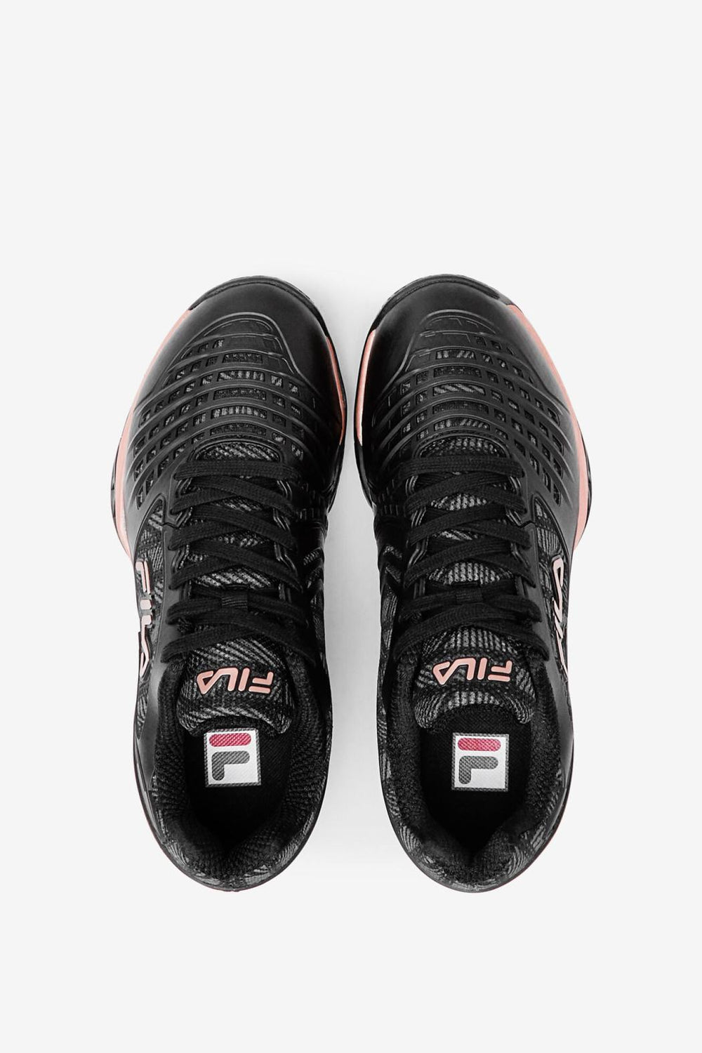 FILA Women's Axilus 2.5 Energized 011 BLACK / CASTLEROCK / ROSE GOLD | Women Tennis