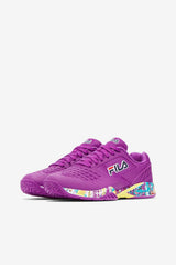FILA Women's Axilus 2 Energized 525 PURPLE CACTUS FLOWER / WHITE / LIMELIGHT | Women Tennis