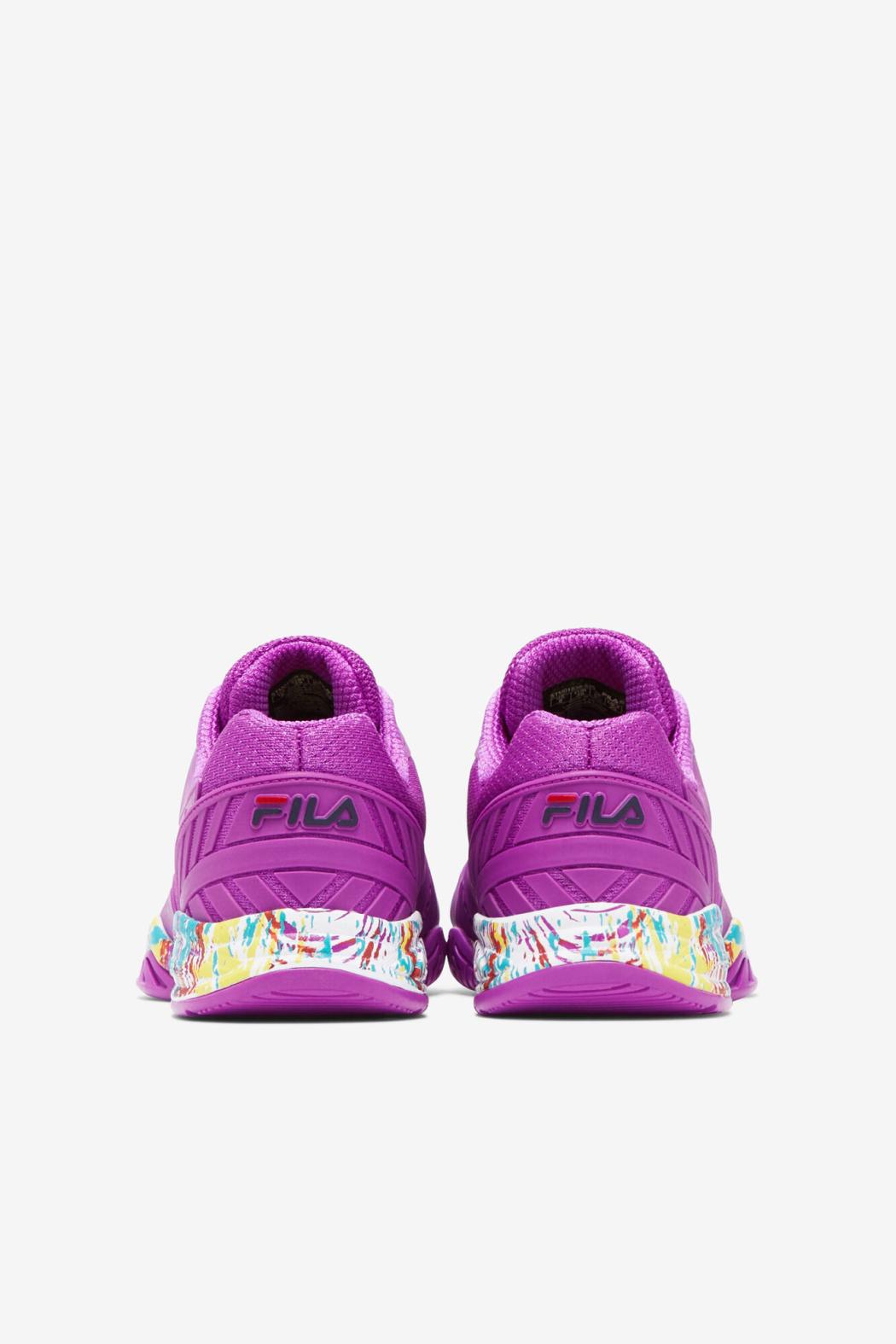 FILA Women's Axilus 2 Energized 525 PURPLE CACTUS FLOWER / WHITE / LIMELIGHT | Women Tennis