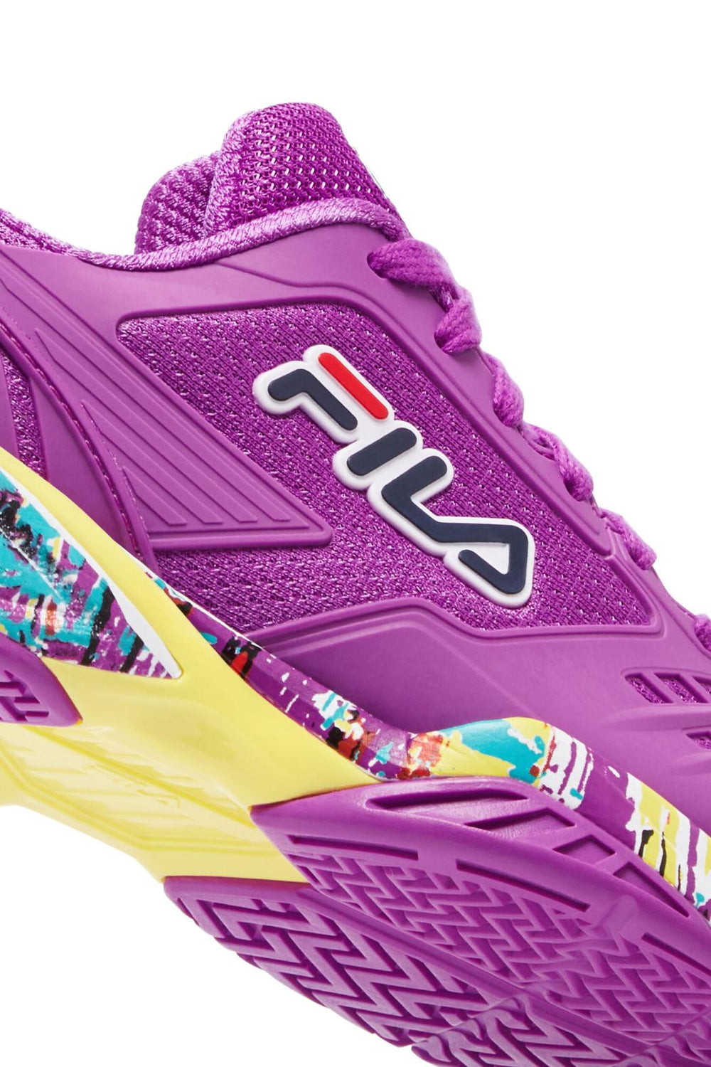 FILA Women's Axilus 2 Energized 525 PURPLE CACTUS FLOWER / WHITE / LIMELIGHT | Women Tennis