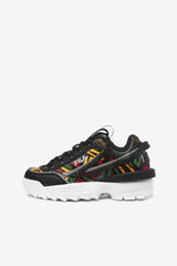 FILA Women's Disruptor 2 Exp 041 BLACK / JELLY BEAN / LEMON | Women Sneakers