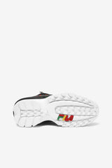 FILA Women's Disruptor 2 Exp 041 BLACK / JELLY BEAN / LEMON | Women Sneakers