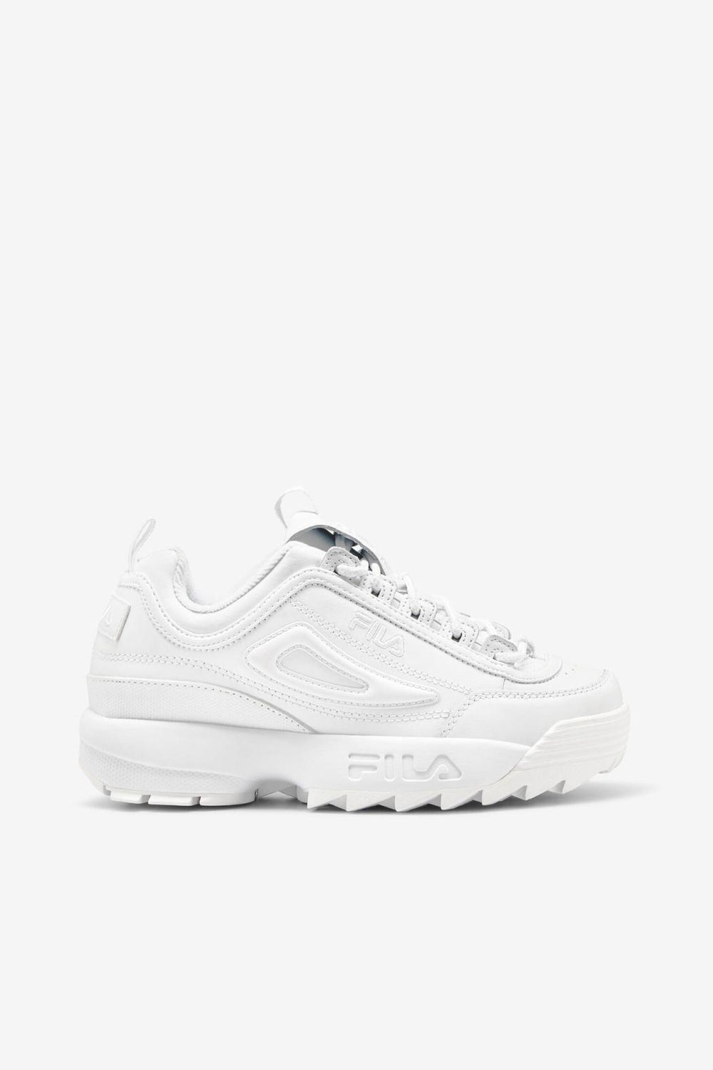 FILA Women's Disruptor 2 Premium 100 TRIPLE WHITE | Women Sneakers