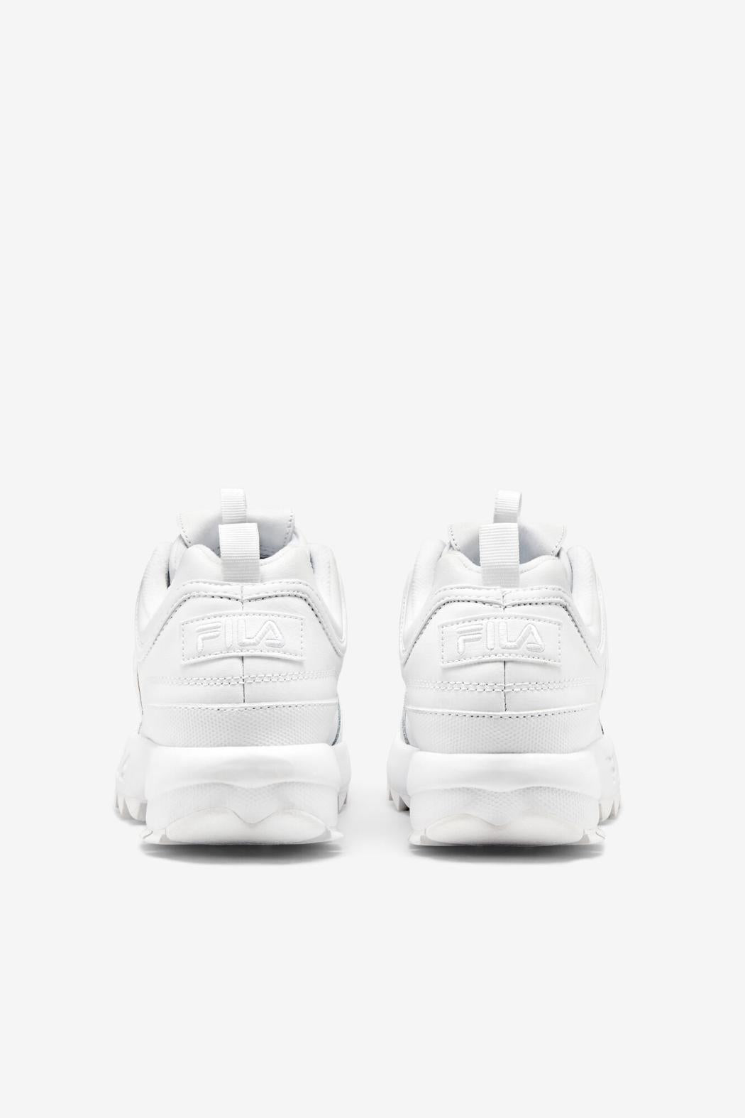 FILA Women's Disruptor 2 Premium 100 TRIPLE WHITE | Women Sneakers