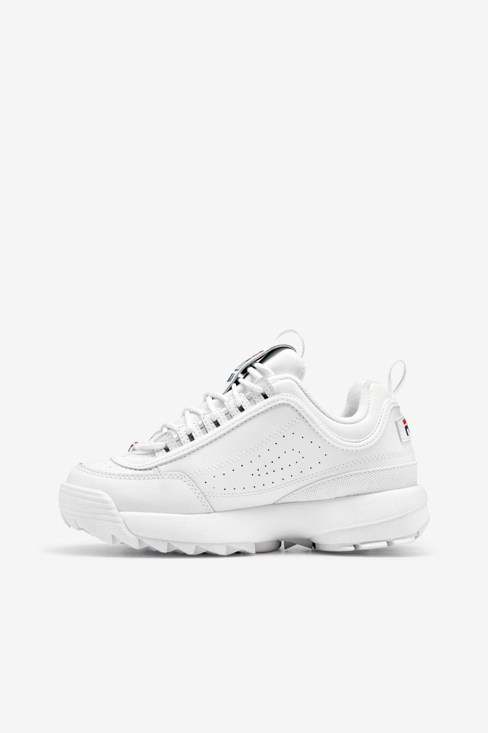 FILA Women's Disruptor 2 Premium 125 WHITE / NAVY / RED | Women Sneakers