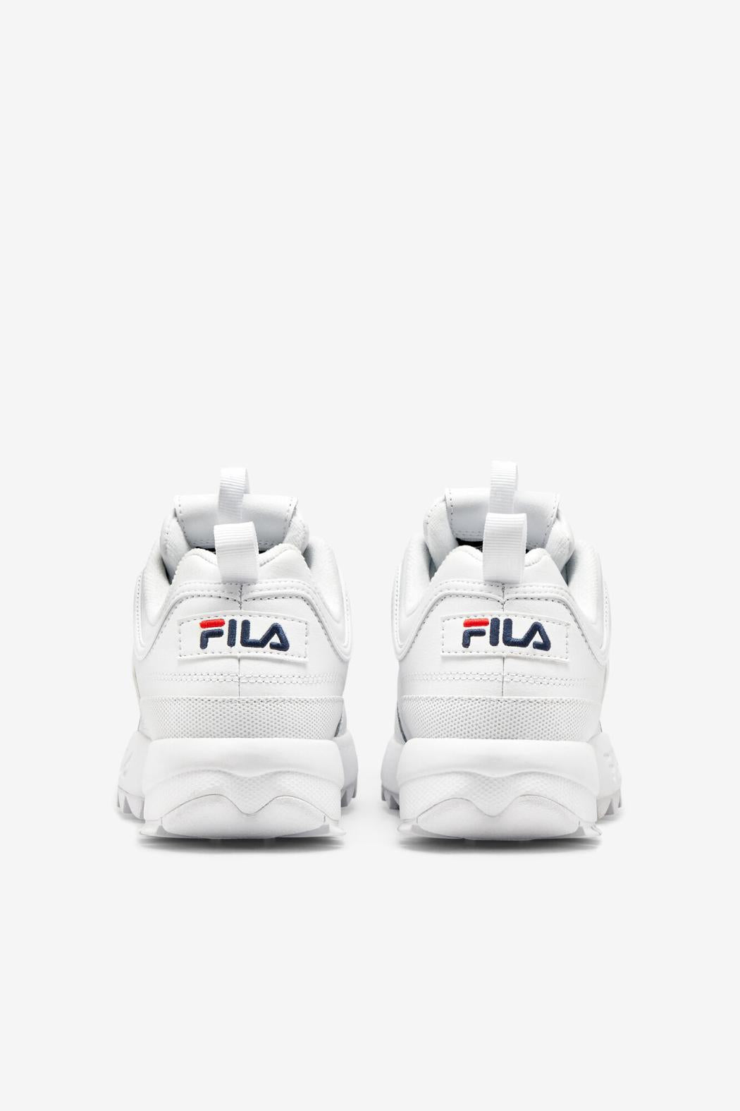 FILA Women's Disruptor 2 Premium 125 WHITE / NAVY / RED | Women Sneakers