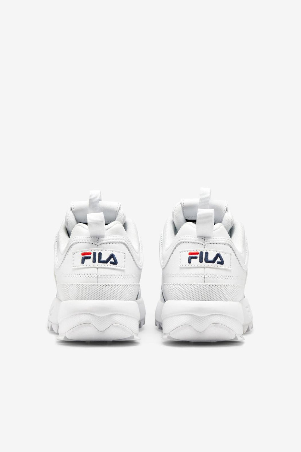 FILA Women's Disruptor 2 Premium 125 WHITE / NAVY / RED | Women Sneakers