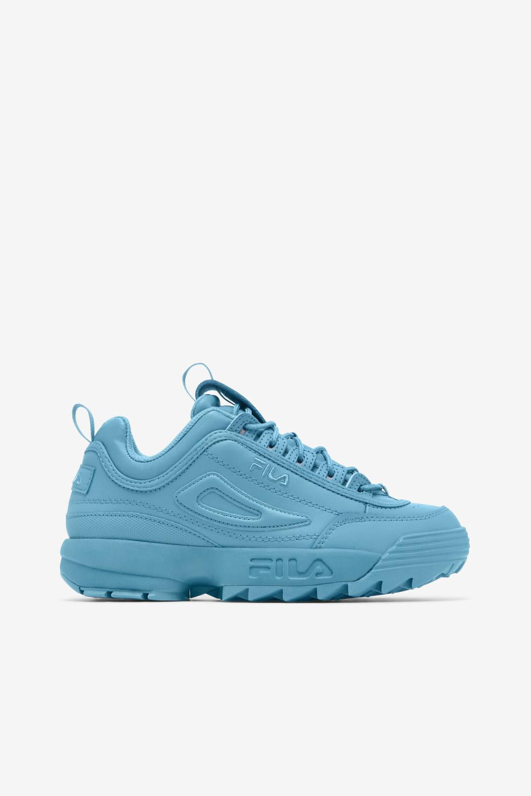 FILA Women's Disruptor 2 Premium 400 DELPHINIUM BLUE / DELPHINIUM BLUE / DELPHINIUM BLUE | Women Sneakers &amp; Lifestyle