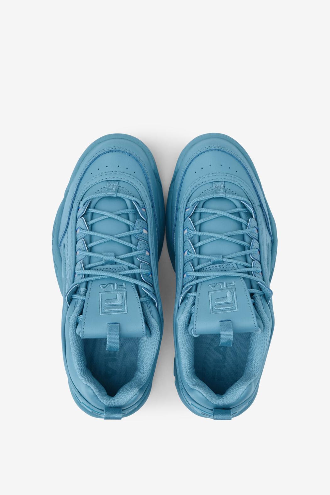 FILA Women's Disruptor 2 Premium 400 DELPHINIUM BLUE / DELPHINIUM BLUE / DELPHINIUM BLUE | Women Sneakers &amp; Lifestyle