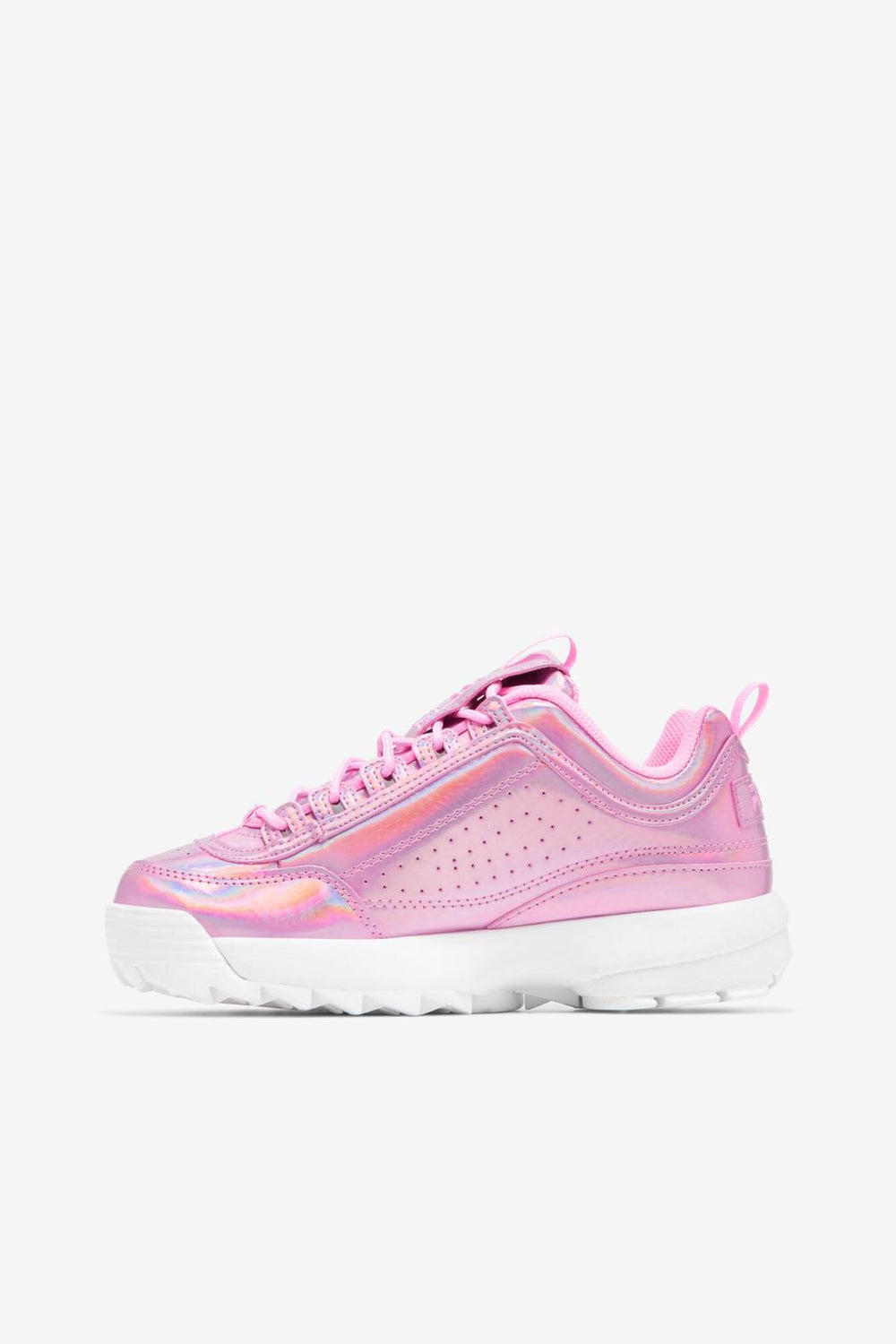 FILA Women's Disruptor 2 Premium Iridescent Snake 668 COTTON CANDY / WHITE / COTTON CANDY | Women Disruptor 2