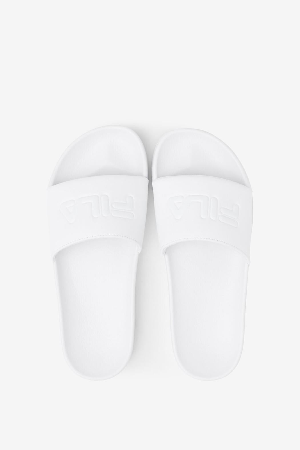 FILA Women's Drifter 100 WHITE / WHITE / WHITE | Women Sandals &amp; Slides