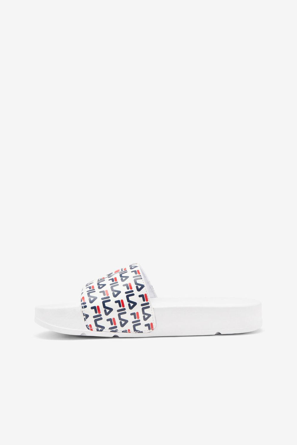 FILA Women's Drifter Mood 2 125 WHITE / NAVY / RED | Women Sandals &amp; Slides