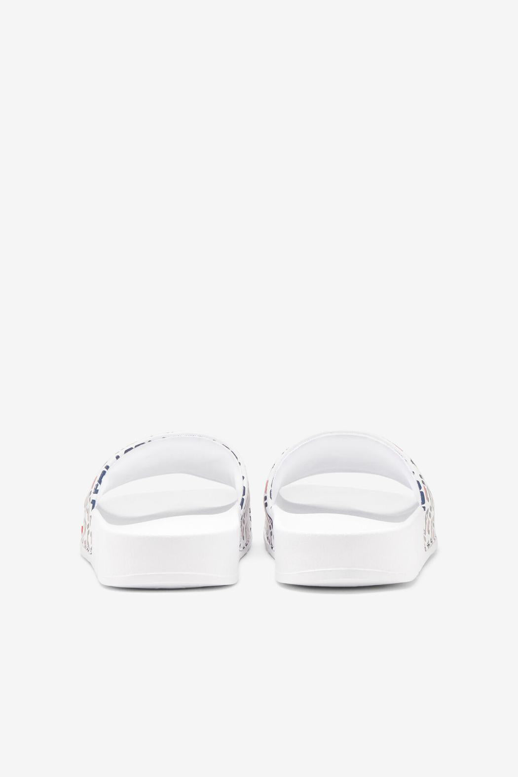 FILA Women's Drifter Mood 2 125 WHITE / NAVY / RED | Women Sandals &amp; Slides