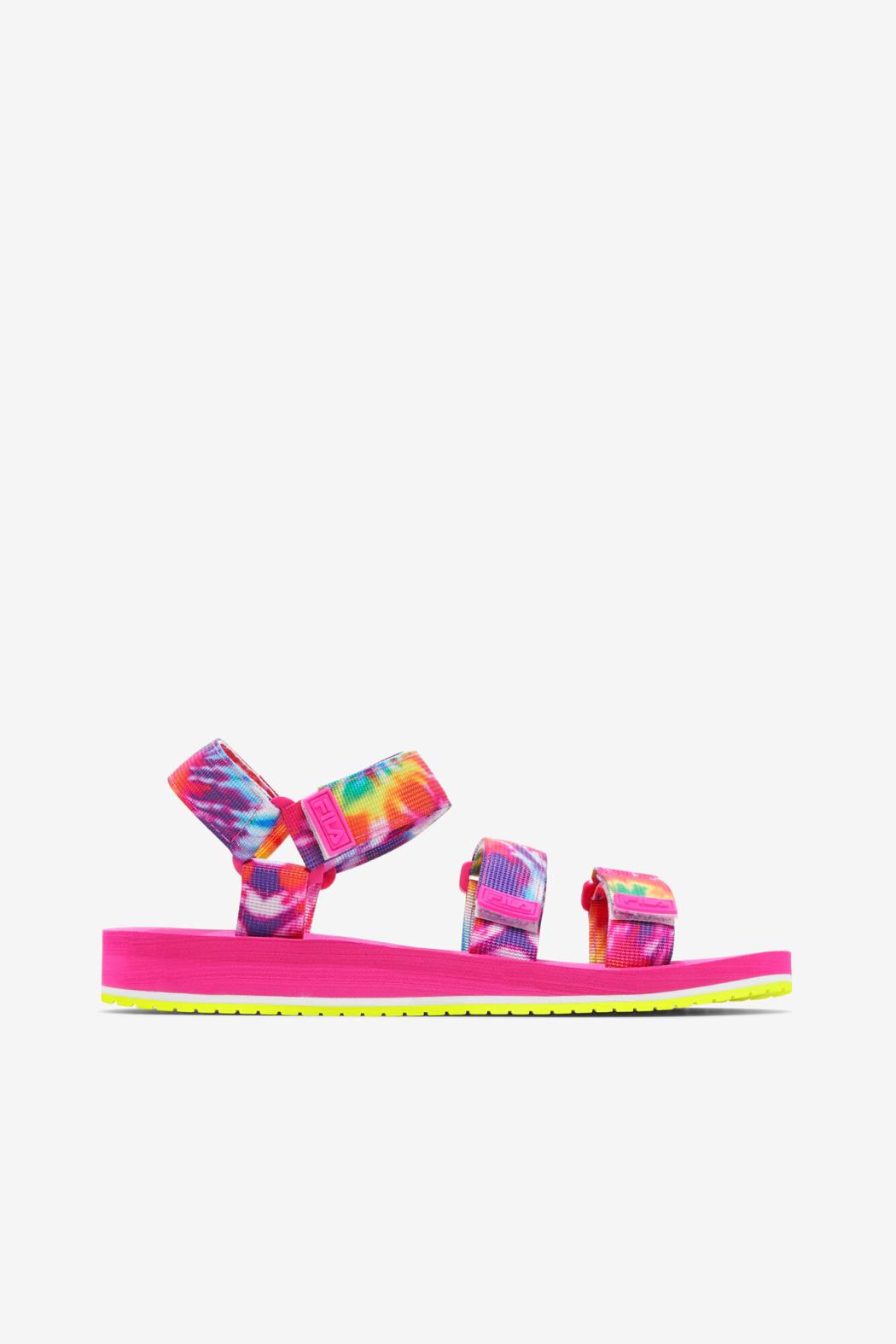 FILA Women's Drifter Ts Tie Dye | Women Sandals &amp; Slides