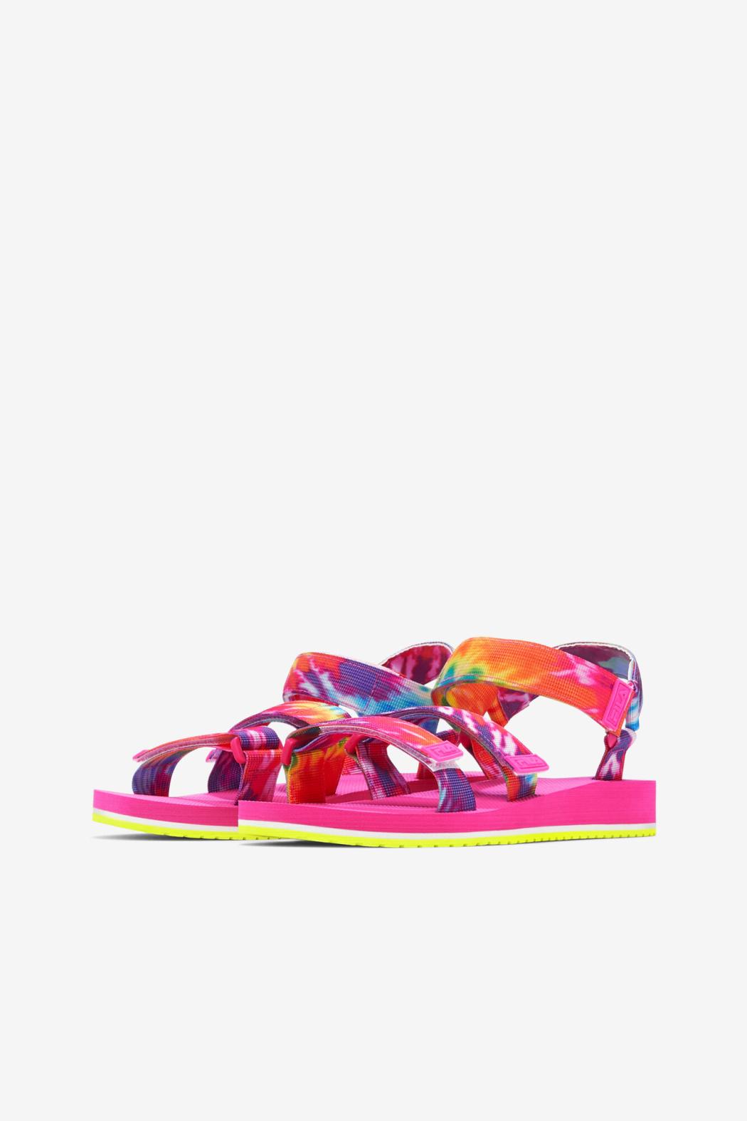 FILA Women's Drifter Ts Tie Dye | Women Sandals &amp; Slides