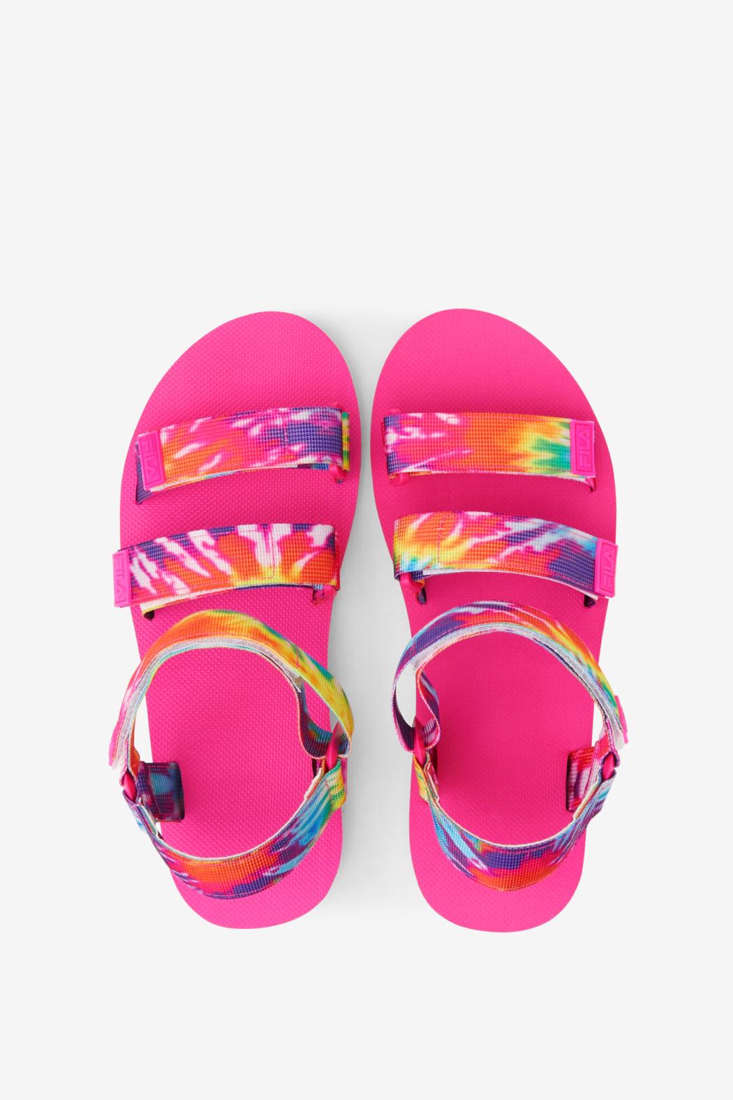 FILA Women's Drifter Ts Tie Dye | Women Sandals &amp; Slides