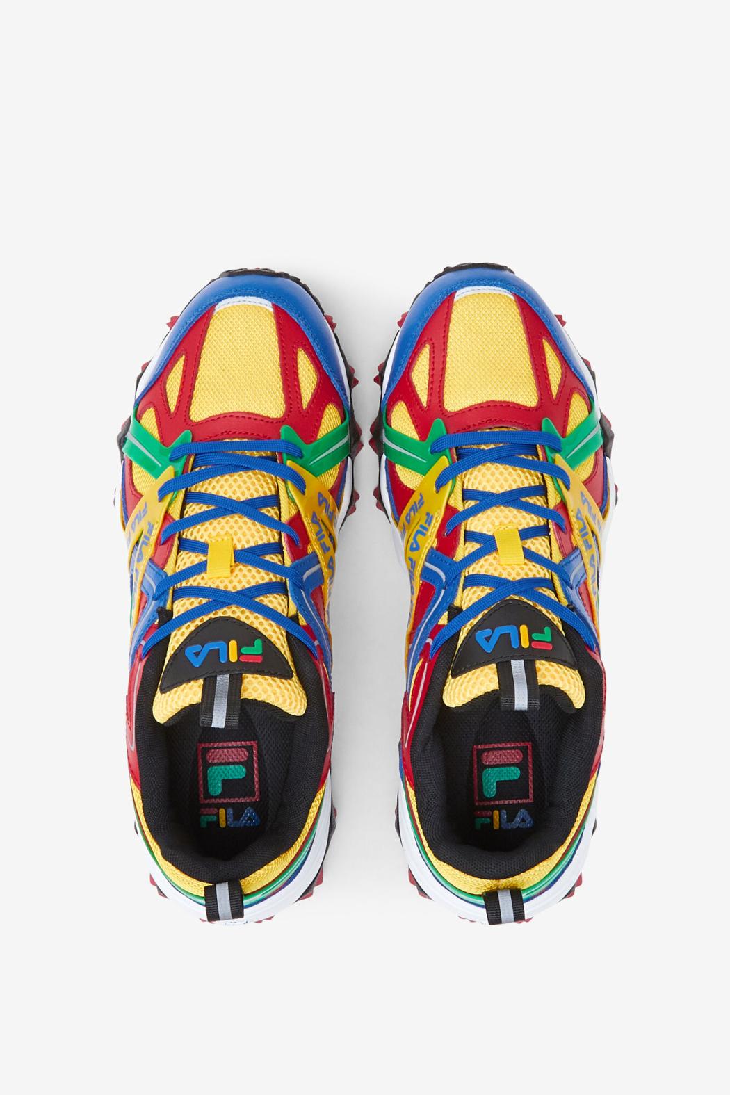 FILA Women's Electromont 732 LEMON / FILA RED / IMPERIAL BLUE | Women Sneakers &amp; Lifestyle