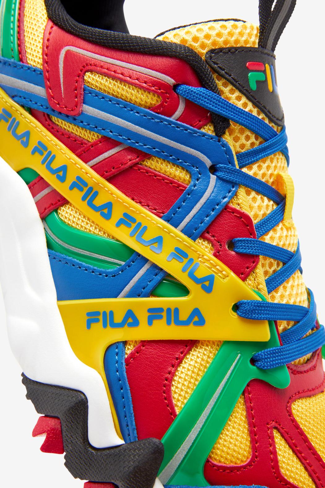 FILA Women's Electromont 732 LEMON / FILA RED / IMPERIAL BLUE | Women Sneakers &amp; Lifestyle