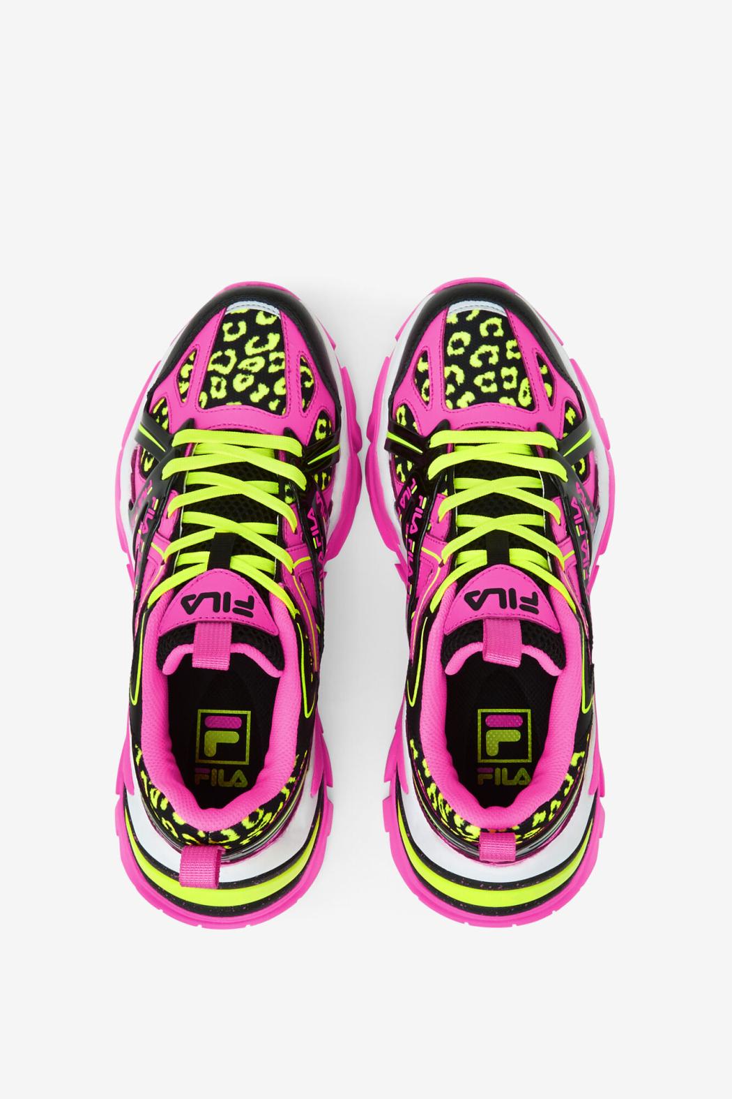 FILA Women's Electrove 2 652 KNOCKOUT PINK / BLACK / WHITE | Women Sneakers &amp; Lifestyle