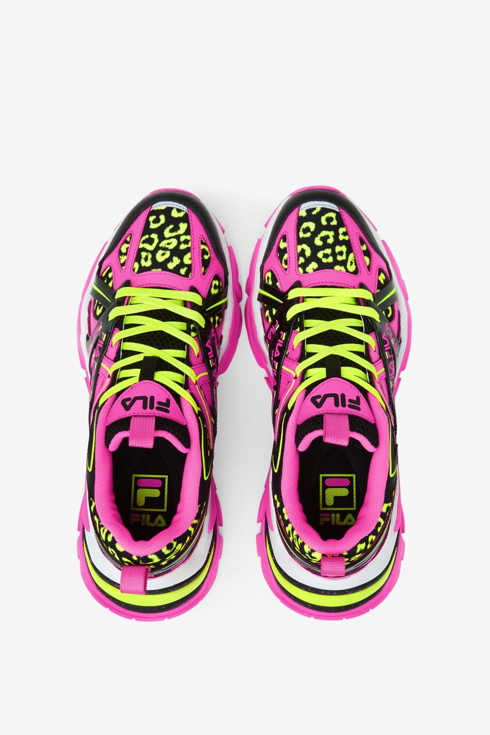 FILA Women's Electrove 2 652 KNOCKOUT PINK / BLACK / WHITE | Women Sneakers &amp; Lifestyle